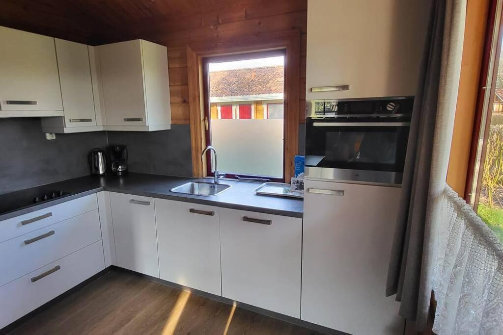 Sauna Bungalow Uppsala Gramsbergen Exteriér fotografie